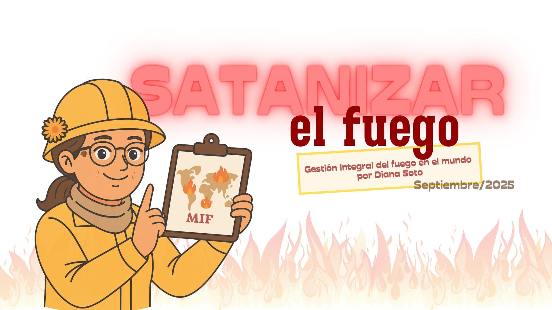 Satanizar el fuego — cover